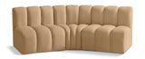 Arc Vegan Leather Modular Sofa - Elevate Your Space with Contemporary Luxury and Versatile Design
