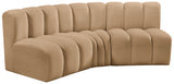 Arc Vegan Leather Modular Sofa - Elevate Your Space with Contemporary Luxury and Versatile Design
