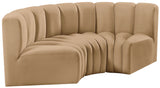 Arc Vegan Leather Modular Sofa – Elevate Your Space with Timeless Sophistication and Versatile Design!