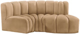 Arc Vegan Leather Modular Sofa - Luxurious, Versatile Design Perfect for Chic Living Spaces and More
