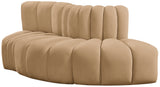 Arc Vegan Leather Modular Sofa - Elevate Your Space with Luxurious Comfort and Stylish Versatility