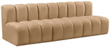 Arc Vegan Leather Modular Sofa - Elevate Your Space with Timeless Sophistication and Style