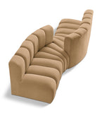Arc Vegan Leather Modular Sofa - Elevate Your Space with Timeless Sophistication and Versatile Design