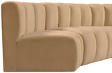 Arc Vegan Leather Modular Sofa - Elevate Your Space with Timeless Sophistication and Versatile Design