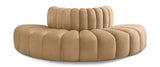 Arc Vegan Leather Modular Sofa - Elevate Your Space with Timeless Sophistication and Versatile Design