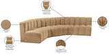 Arc Vegan Leather Modular Sofa: Elevate Your Space with Luxurious Comfort and Modern Versatility