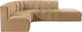 Arc Vegan Leather Modular Sofa: Elevate Your Space with Timeless Sophistication and Versatile Design