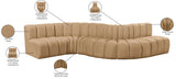 Arc Vegan Leather Modular Sofa – Elevate Your Space with Timeless Sophistication and Versatile Style