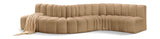 Arc Vegan Leather Modular Sofa – Elevate Your Space with Timeless Sophistication and Versatile Style