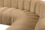 Arc Vegan Leather Modular Sofa – Elevate Your Space with Timeless Sophistication and Versatile Style