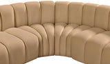 Arc Vegan Leather Modular Sofa - Elevate Your Space with Luxurious Comfort and Timeless Style