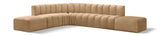 Arc Vegan Leather Modular Sofa – A Stylish, Versatile Statement Piece for Modern Living Spaces