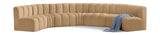 Arc Vegan Leather Modular Sofa – Elevate Your Space with Timeless Elegance and Versatile Design