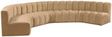 Arc Vegan Leather Modular Sofa – Elevate Your Space with Timeless Elegance and Versatile Design