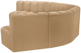 Arc Vegan Leather Modular Sofa – Elevate Your Space with Timeless Elegance and Versatile Design