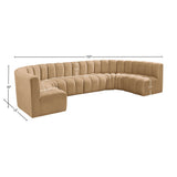 Arc Vegan Leather Modular Sofa - Elevate Your Space with Timeless Luxury and Versatile Design