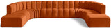 Arc Vegan Leather Modular Sofa – Elevate Your Space with Timeless Sophistication and Versatile Style
