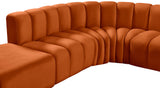 Arc Vegan Leather Modular Sofa – Elevate Your Space with Timeless Sophistication and Versatile Style