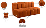 Arc Vegan Leather Modular Sofa - Luxurious Design with Deep Channel Tufting for Chic Interiors
