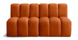 Arc Vegan Leather Modular Sofa - Luxurious Design with Deep Channel Tufting for Chic Interiors