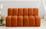 Arc Vegan Leather Modular Sofa - Luxurious Design with Deep Channel Tufting for Chic Interiors