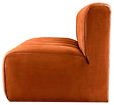 Arc Vegan Leather Modular Sofa - Luxurious Design with Deep Channel Tufting for Chic Interiors