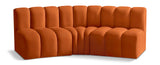 Arc Vegan Leather Modular Sofa - Elevate Your Space with Contemporary Luxury and Versatile Design