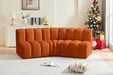 Arc Vegan Leather Modular Sofa - Elevate Your Space with Contemporary Luxury and Versatile Design