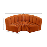 Arc Vegan Leather Modular Sofa – Elevate Your Space with Timeless Sophistication and Versatile Design!