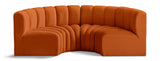 Arc Vegan Leather Modular Sofa - Elevate Your Space with Luxurious Design and Versatile Style Options