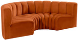 Arc Vegan Leather Modular Sofa - Elevate Your Space with Luxurious Design and Versatile Style Options