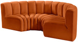 Arc Vegan Leather Modular Sofa - Elevate Your Space with Luxurious Design and Versatile Style Options