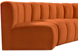 Arc Vegan Leather Modular Sofa - Elevate Your Space with Luxurious Design and Versatile Style Options