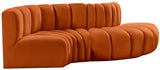 Arc Vegan Leather Modular Sofa – Elevate Your Space with Timeless Luxury and Versatile Design