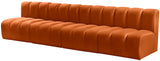 Arc Vegan Leather Modular Sofa: Elevate Your Space with Timeless Sophistication and Versatile Design