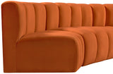 Arc Vegan Leather Modular Sofa: Elevate Your Space with Luxurious Comfort and Modern Versatility