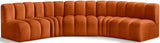 Arc Vegan Leather Modular Sofa: Elevate Your Space with Luxurious Comfort and Modern Versatility