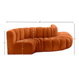 Arc Vegan Leather Modular Sofa – Elevate Your Space with Modern Luxury and Versatile Design Options