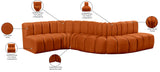 Arc Vegan Leather Modular Sofa – Elevate Your Space with Timeless Sophistication and Versatile Style