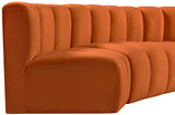 Arc Vegan Leather Modular Sofa – Elevate Your Space with Timeless Sophistication and Versatile Style