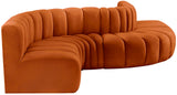 Arc Vegan Leather Modular Sofa – Elevate Your Space with Timeless Sophistication and Versatile Style