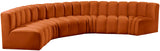 Arc Vegan Leather Modular Sofa - Elevate Your Space with Timeless Luxury and Versatile Design Options