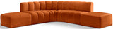 Arc Vegan Leather Modular Sofa - Elevate Your Space with Luxurious Comfort and Timeless Style