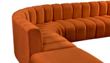 Arc Vegan Leather Modular Sofa – A Stylish, Versatile Statement Piece for Modern Living Spaces