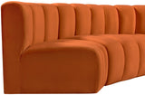 Arc Vegan Leather Modular Sofa – Elevate Your Space with Timeless Elegance and Versatile Design