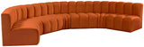 Arc Vegan Leather Modular Sofa – Elevate Your Space with Timeless Elegance and Versatile Design