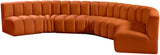 Arc Vegan Leather Modular Sofa – Elevate Your Space with Timeless Elegance and Versatile Design