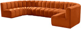 Arc Vegan Leather Modular Sofa - Elevate Your Space with Timeless Luxury and Versatile Design