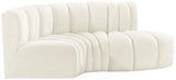 Arc Vegan Leather Modular Sofa - Luxurious, Versatile Design Perfect for Chic Living Spaces and More