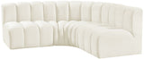 Arc Vegan Leather Modular Sofa - Elevate Your Space with Luxurious Design and Versatile Comfort